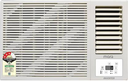 MarQ by Flipkart 2024 Model 1.5 Ton 3 Star Window Inverter AC  - White