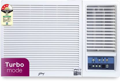 Godrej Turbo Mode 1.5 Ton 3 Star Window Anti-Dust Filter With Anti-Freeze Thermostat AC  - White
