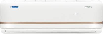 Blue Star 1 Ton 5 Star Split Inverter AC  - White, Brown