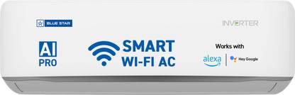 Blue Star 2025 Model 1.5 Ton 5 Star Split Inverter with Wi-fi AC