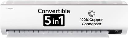 Samsung Convertible 5-in-1 Cooling 2024 Model 1.5 Ton 5 Star Split Inverter AC  - White
