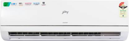 Godrej 2024 Model 1.5 Ton 3 Star Split Inverter AC  - White