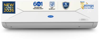 CARRIER 2026 Model 1 Ton 3 Star Split AI Inverter Conve...