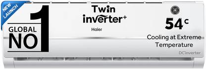 Haier Frost Self-Clean 2023 Model 1 Ton 3 Star Split Inverter Cooling at Extreme Temperature, Super Anti-corrosion AC  - White