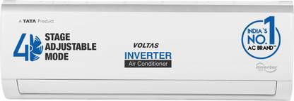 Voltas 1 Ton 3 Star Split Inverter AC  - White