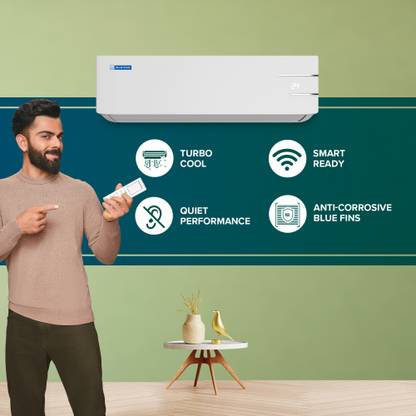 Blue Star 2023 Model 1.5 Ton 3 Star Split Inverter AC - White