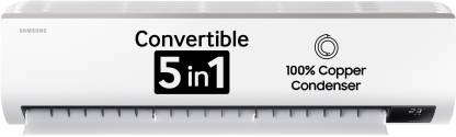 [Use Flipkart Axis Bank Card] SAMSUNG Convertible 5-in-1 Cooling 2023 Model 1.5 Ton 5 Star Split Inverter AC – White  (AR18CYNZABE/AR18CYNZABENNA/AR18CYNZABEXNA, Copper Condenser)