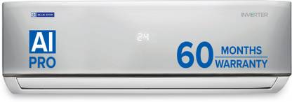 Blue Star 2025 Model 2 Ton 5 Star Split Inverter AC  - Grey