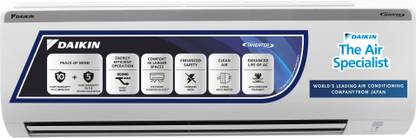Daikin 2024 Model 1.5 Ton 5 Star Split Inverter AC  - White