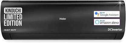 Haier Kinouchi Limited Edition 2025 Model 1.6 Ton 5 Star Split Inverter with Wi-fi AC (HS19K-PZAIB5BN-INV/HU19-5BN-INV/HSU19K-PZAIB5BN-INV, Black, White)