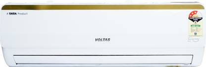 Voltas 2024 Model 1.5 Ton 3 Star Split Inverter AC  - White Gold