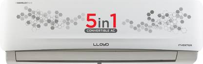 Lloyd 2023 Model 1.5 Ton 5 Star Split Inverter AC  - White