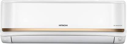 Hitachi 2023 Model 1.5 Ton 3 Star Split Inverter Expandable AC  - White, Gold