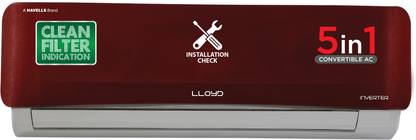 Lloyd 1.5 Ton 3 Star Split Inverter AC  - Red
