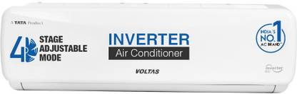 Voltas 2024 Model 1.5 Ton 3 Star Split Inverter AC  - White