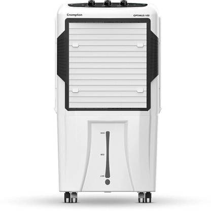Crompton 100 L Desert Air Cooler with Motor Overload Protection, Auto-drain