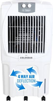Flipkart SmartBuy 95 L Desert Air Cooler  (White, Grey, Colossus 95)