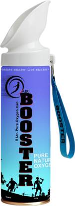 air booster 100% Pure Includes Attached Mask 8 Liters pack of 3 Portable Oxygen Can