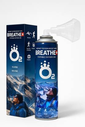 BREATHE PLUS 108108 Portable Oxygen Can