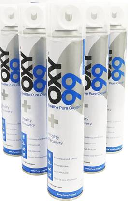OXY99 Portable Can - 12 Pack Portable Oxygen Can