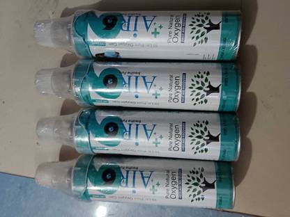 Air6 Oxygen Cylinder/ Can filled with Pure Oxygen (Pack of 4) Portable Oxygen Can