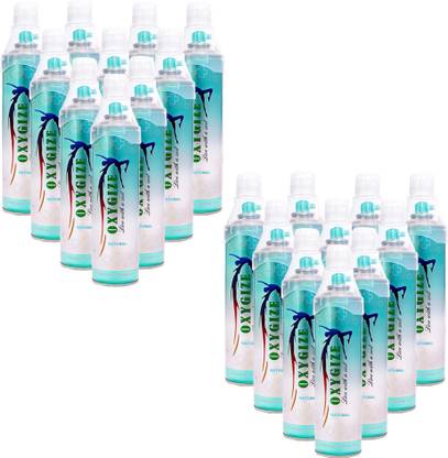 oxygize Natural Oxygen Can With Mask For Air Pollution (Each Can 10L | 150 Puff) Pack 20 Portable Oxygen Can