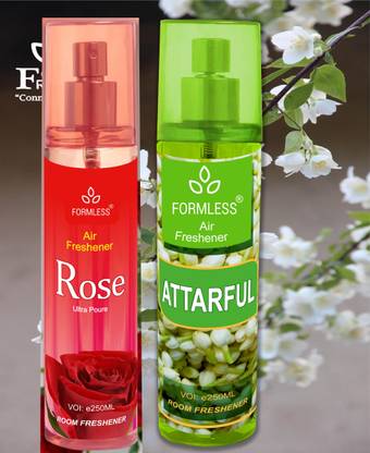 Formless Room Freshener Rose & Attar 250ml Each Spray Room Freshener Rose & Attar 250ml Each
