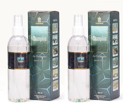 Sandbar HARD Spray CHAMPION AIR FRESHNER , 250ML EAACH , PACK OF 2
