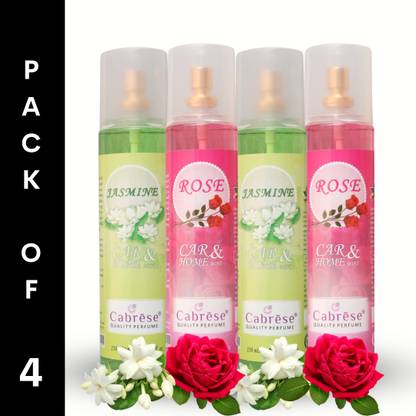 CABRESE JASMINE, ROSE Car Freshener Spray PREMIUM ROOM FRESHENERS
