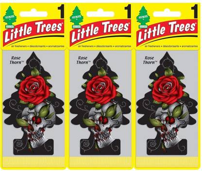 Little Trees Rose Blocks Rose Thorn Car Air Freshener