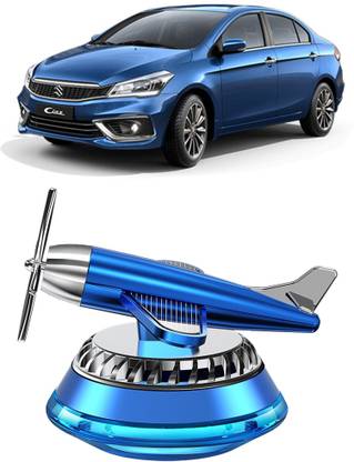 YUNEIK Car Air Freshner Diffuser CAT-P Blue Plane Car Solar Y297