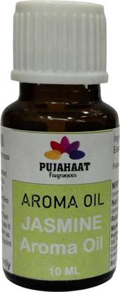 Pujahaat Jasmine Aroma Oil Jasmine Aroma Oil for Aromatherapy oils, Oil for diffusers, Humidifier oils- Setof2(2x10ml)