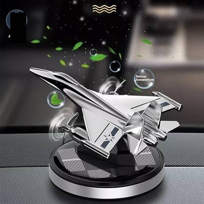 Fruitcolor ™ Air Freshener Fighter Jet Car Solar Perfume Car Fragrance Rotating Capsule Car Freshener Diffuser ™ Fighter Jet Car Solar Perfume Air Freshener Car Fragrance Capsule Car Solar Rotating Perfume