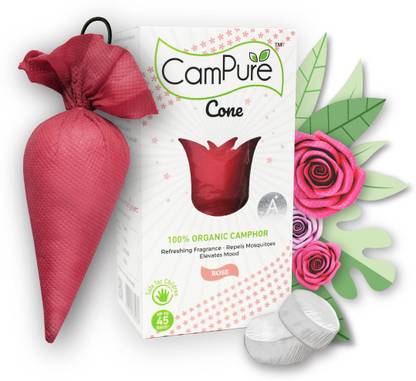 CamPure Air Freshener - Rose - Pack of 1 Potpourri Air Freshener - Rose - Pack of 1