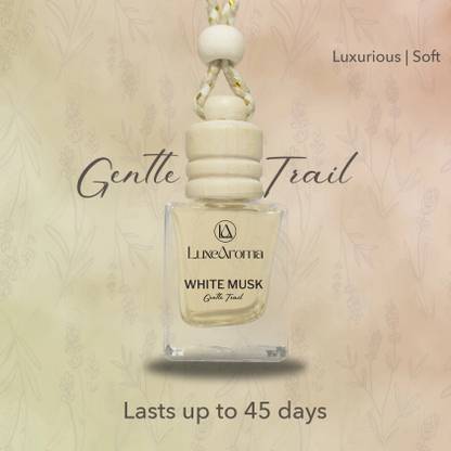 Luxe Aroma White Musk Diffuser White Musk Hanging Car Perfume