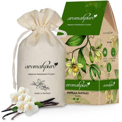 Aromahpure Premium Car Perfum Fragrance Flakes - Vanilla Fanatasy Luxury Freshener Car Freshener Diffuser Premium Car Perfum Fragrance Flakes - Vanilla Fanatasy Luxury Freshener