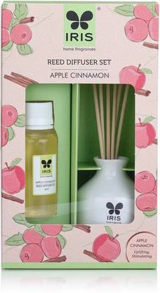 IRIS Cinnamon Diffuser Set Reed Diffuser Apple Cinnamon Home Fragrances