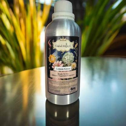 GLOBAL AROMA Lemon Grass Fragrance Ready-to-Use Diffuser / Vaporizer Oil Aroma Oil Lemon Grass Fragrance Ready-to-Use Diffuser / Vaporizer Oil 500ML