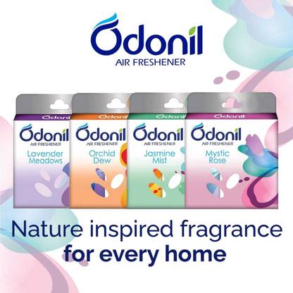 Odonil LEVENDER, JESMINE, MYSTIC ROSE , ORCHID DEW, Mixed Fragrance, Assorted Blocks Blocks mystic rose