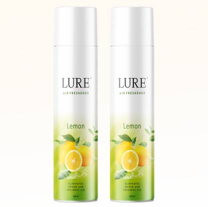 lure Luxury Lemon Room Air Freshner Perfect For Home & Office Use 220 Ml Each Spray Luxury Lemon Room Air Freshner Perfect For Home & Office Use 220 Ml Each