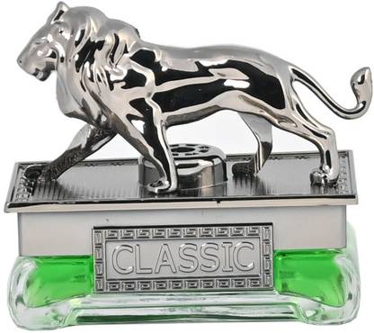 Adwotiz Lion Designer perfume Car Freshener Diffuser greenLion