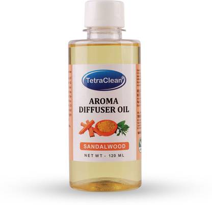 TetraClean Sandalwood Fragrance Aroma Oil, Diffuser Aroma Diffuser Oil