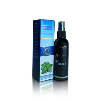 NUVENSO Icy Mint Spray Icy Mintz Air Freshener Spray (100ml) | Long-Lasting Odour Eliminator for Home, Hotel & Office