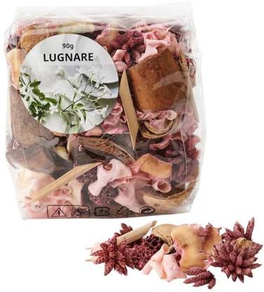 IKEA jasmine, pear, ginger and lily of the valley Potpourri Digital Shoppy LUGNARE Scented Potpourri, Jasmine/Pink, 90 g (3 oz)