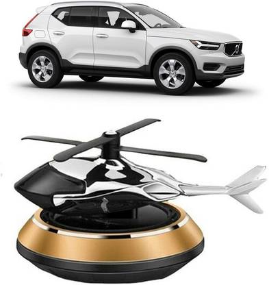 Ascension Car Solar Air Freshner Automatic Rotating Diffuser AN-Gold-Helicopter-A630