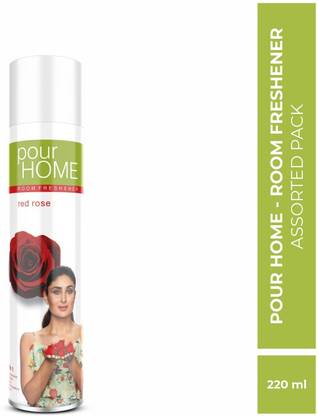 POUR HOME Room Freshener Red Rose Spray Room Freshener Red Rose 220 ML
