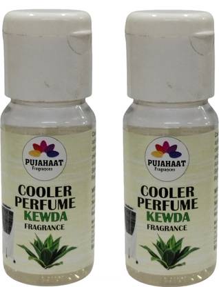 Pujahaat Kewda Cooler Perfume, Aroma Diffuser Oil or Fragrance Aroma Oil Kewda Cooler Perfume/Aroma Diffuser Oil or Fragrance- 25 ml each (2 X 25 ml)