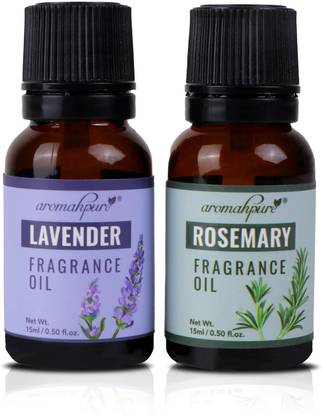 Aromahpure Fragrance oil best for Aromatherapy & Stress healing | Lavender + Rosemary| Aroma Oil Fragracne Oil | Lavender + Rosemary|