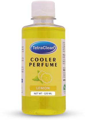 TetraClean Cooler Perfume I Long-Lasting Fragrance I Air Freshener I Lemon Aroma Oil Cooler Perfume Lemon 120