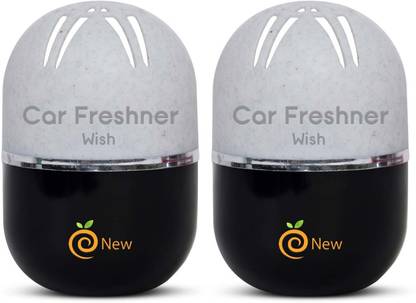 Enew Wish Car Freshener Diffuser Set RefreshDrive Twist-Activated Car Gel Air Freshener - Wish Scent